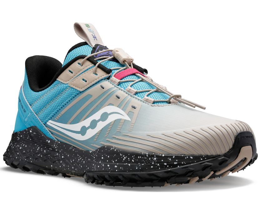 Silver / Blue Women's Saucony Mad River Tr 2 Trail Running Shoes | 2764-NEIBX