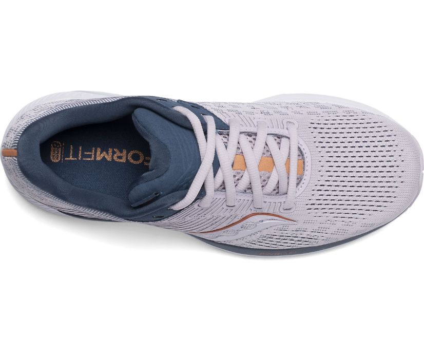 Silver Women's Saucony Guide 14 Running Shoes | 0876-ERLUS