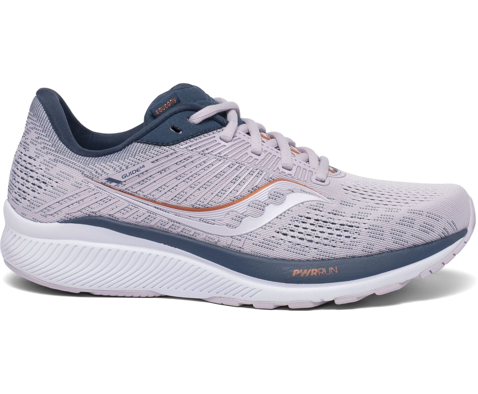 Silver Women\'s Saucony Guide 14 Running Shoes | 0876-ERLUS