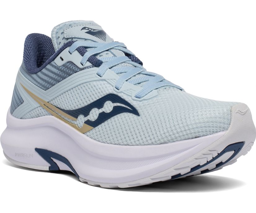 Turquoise Women's Saucony Axon Running Shoes | 5064-UYWJP