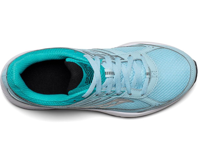 Turquoise Women's Saucony Cohesion 14 Running Shoes | 4213-IGEXN