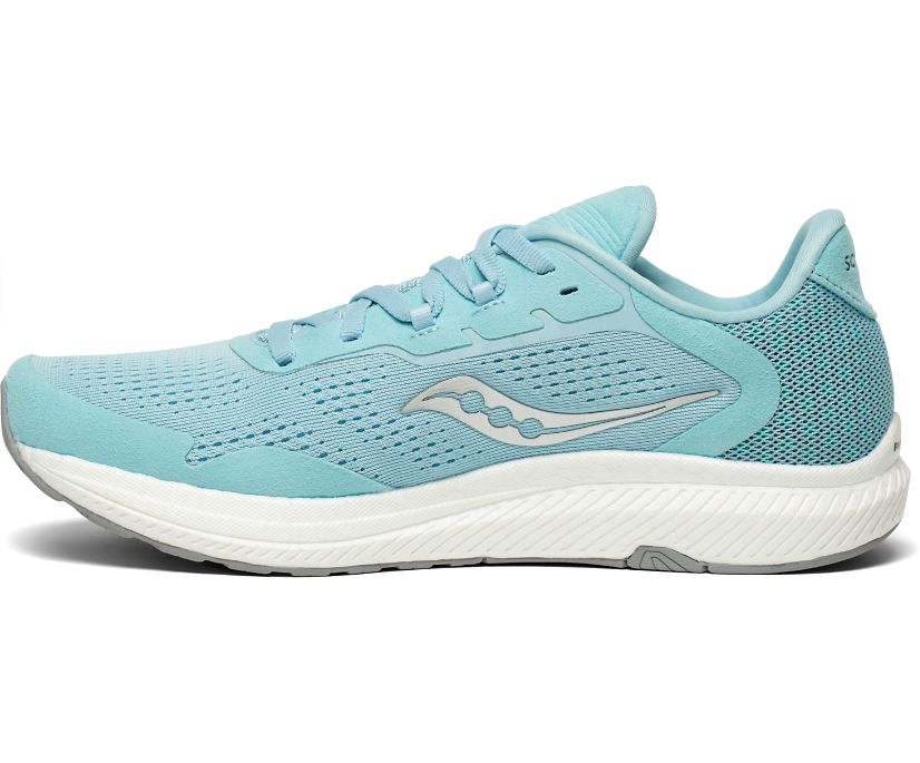 Turquoise Women's Saucony Freedom 4 Running Shoes | 4830-CVDLR