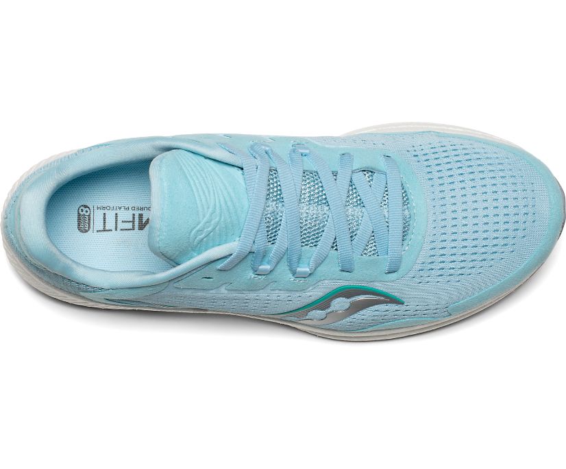 Turquoise Women's Saucony Freedom 4 Running Shoes | 4830-CVDLR