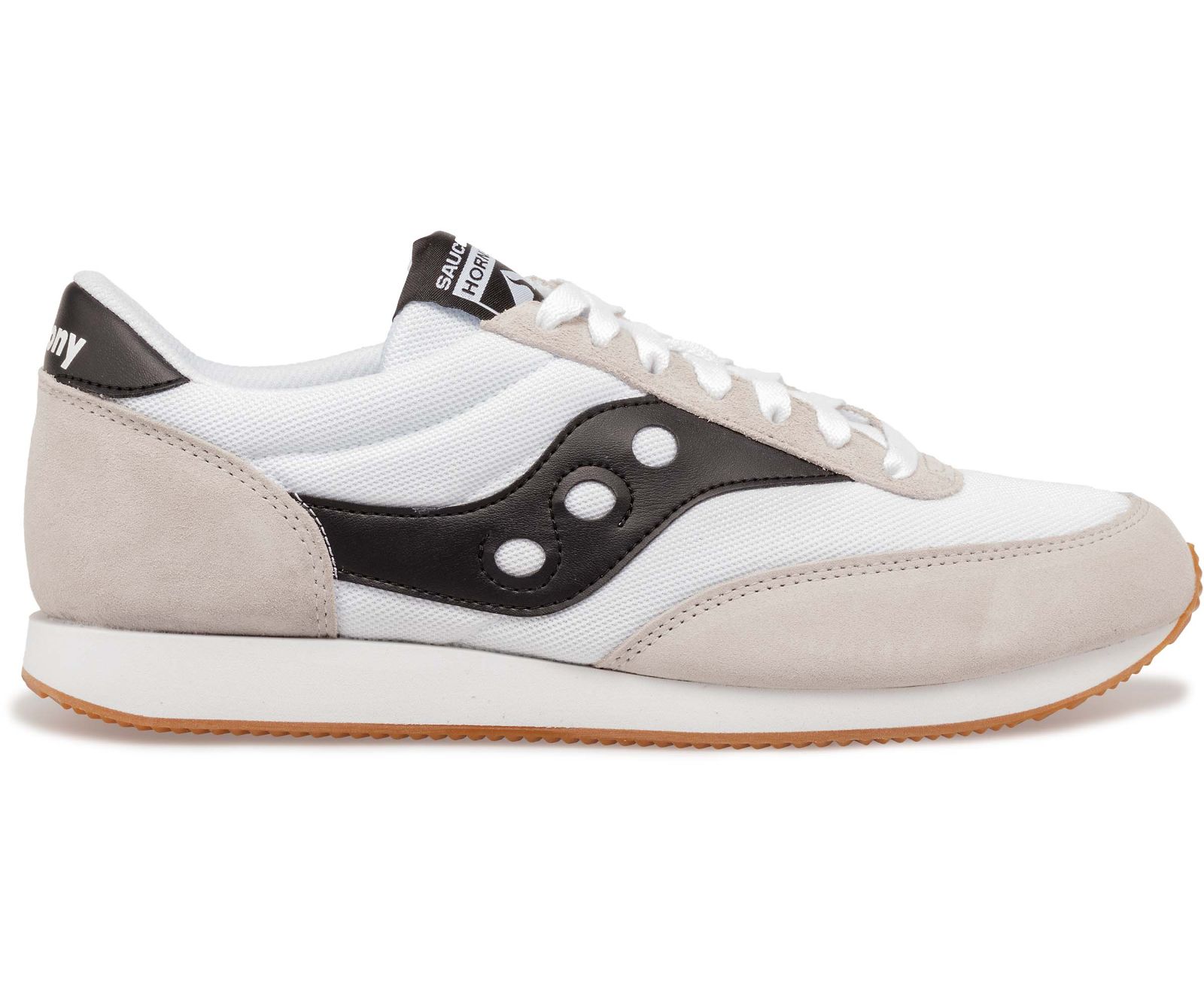 White / Beige / Black Men\'s Saucony Hornet Originals | 3026-XTGRO