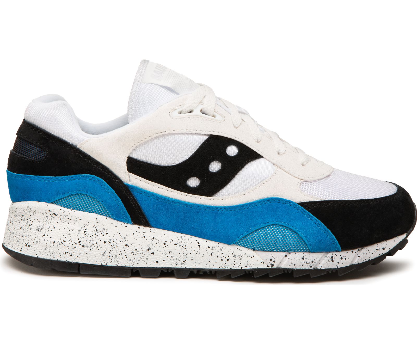 White / Black / Blue Men\'s Saucony Shadow 6000 Originals | 1572-BRMQX