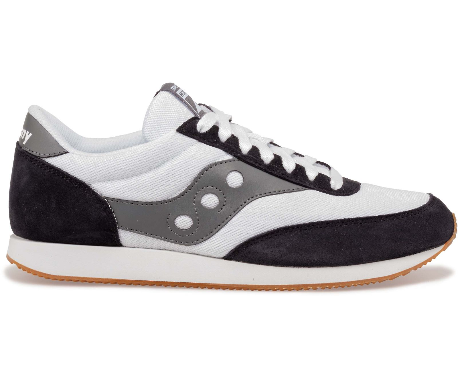 White / Black / Grey Men\'s Saucony Hornet Originals | 1428-PUOGA