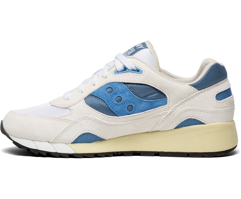 White / Blue Women's Saucony Shadow 6000 Originals | 6201-IZNLC