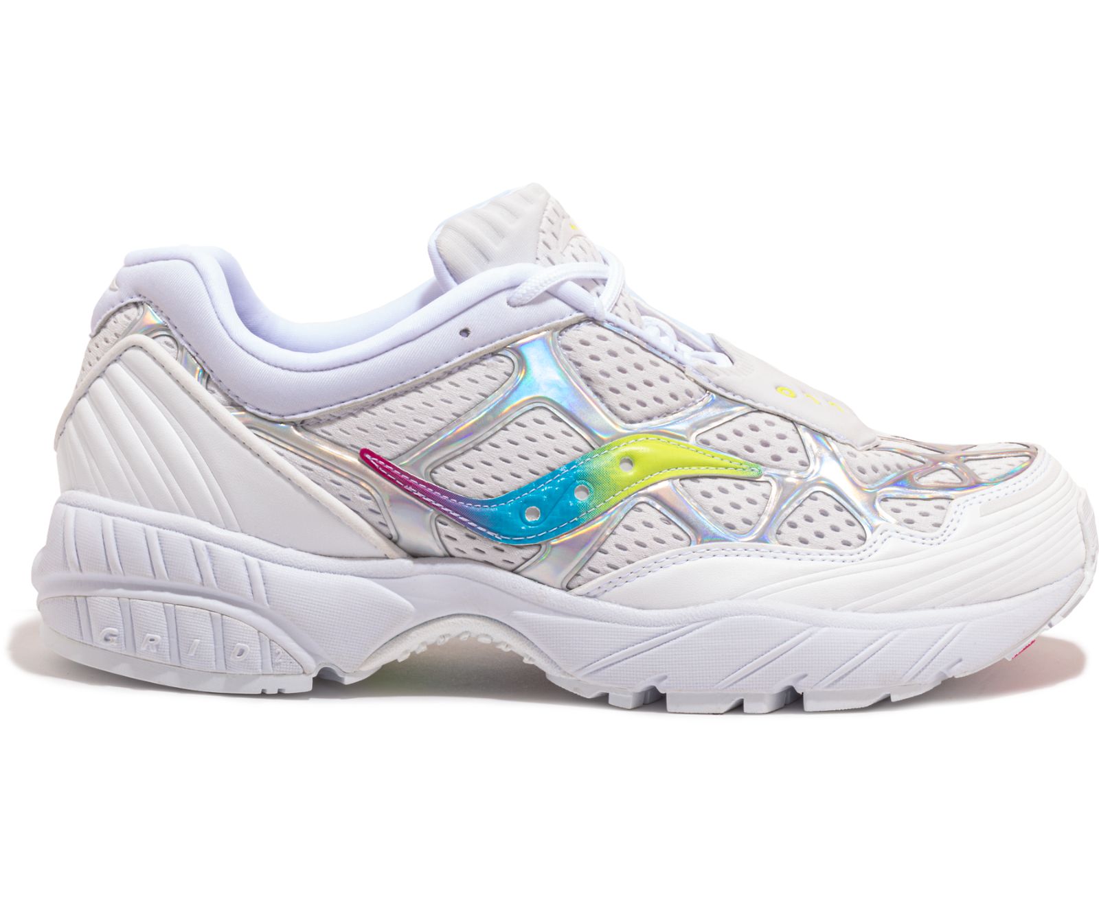 White Men\'s Saucony Grid Web Originals | 0942-KGITN