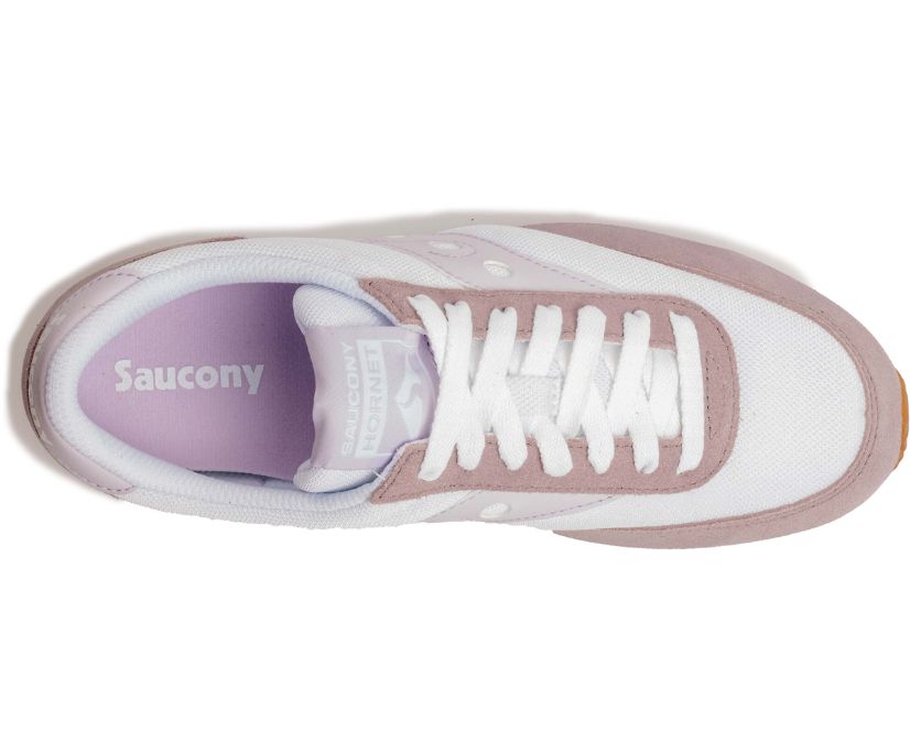 White / Purple Women's Saucony Hornet Originals | 4387-AQDEH