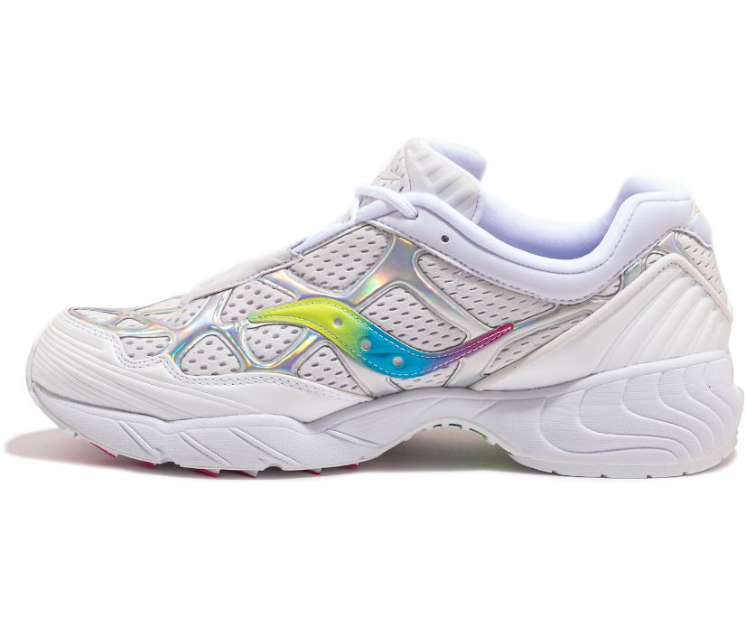 White Women's Saucony Grid Web Originals | 5810-FGZQH