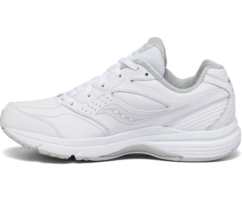 White Women's Saucony Integrity Walker 3 Extra Wide Walking Shoes | 2173-YLIHX