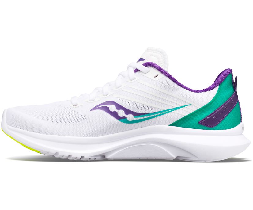 White Women's Saucony Kinvara 12 Running Shoes | 3185-XDJPU