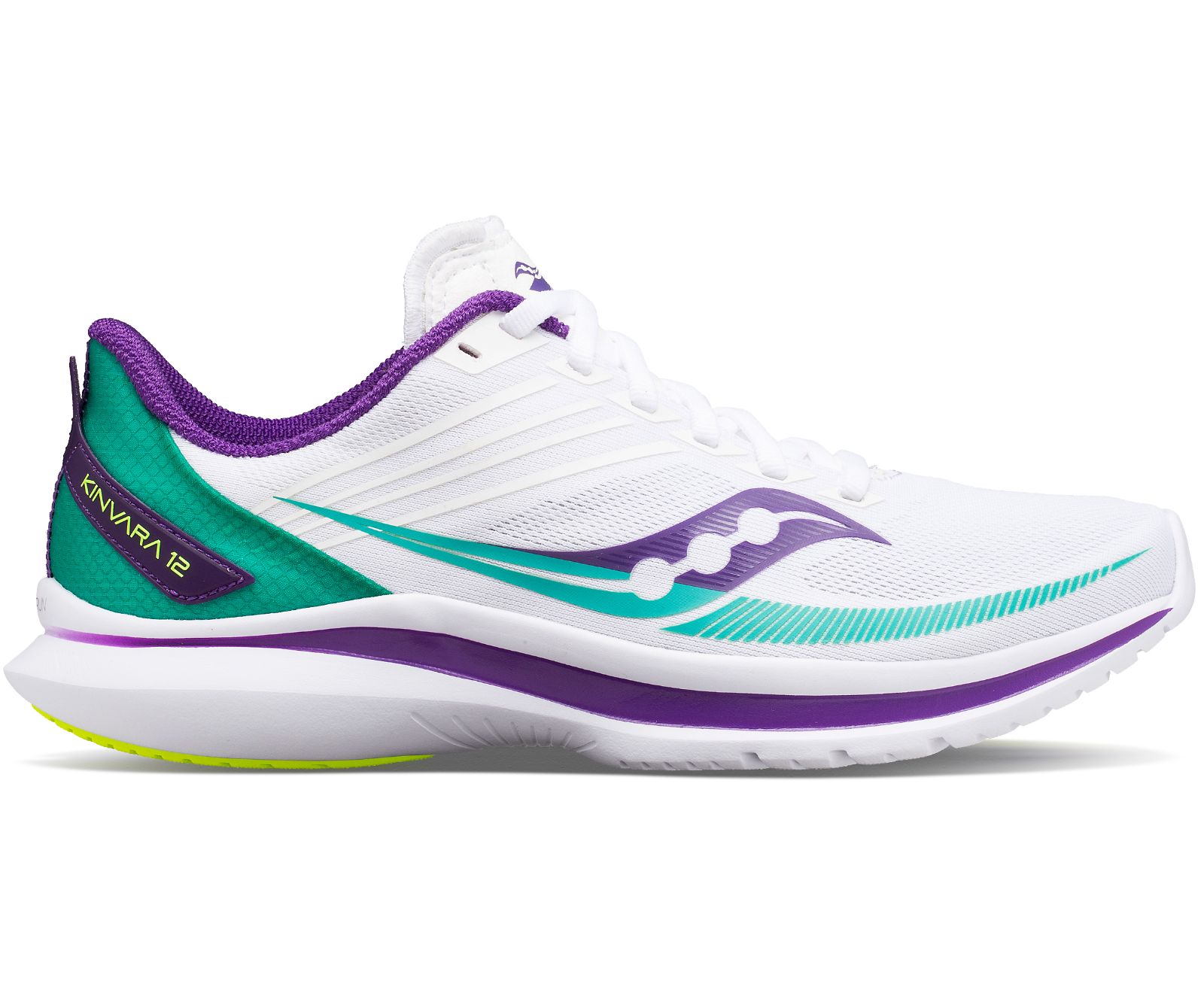 White Women\'s Saucony Kinvara 12 Running Shoes | 3185-XDJPU