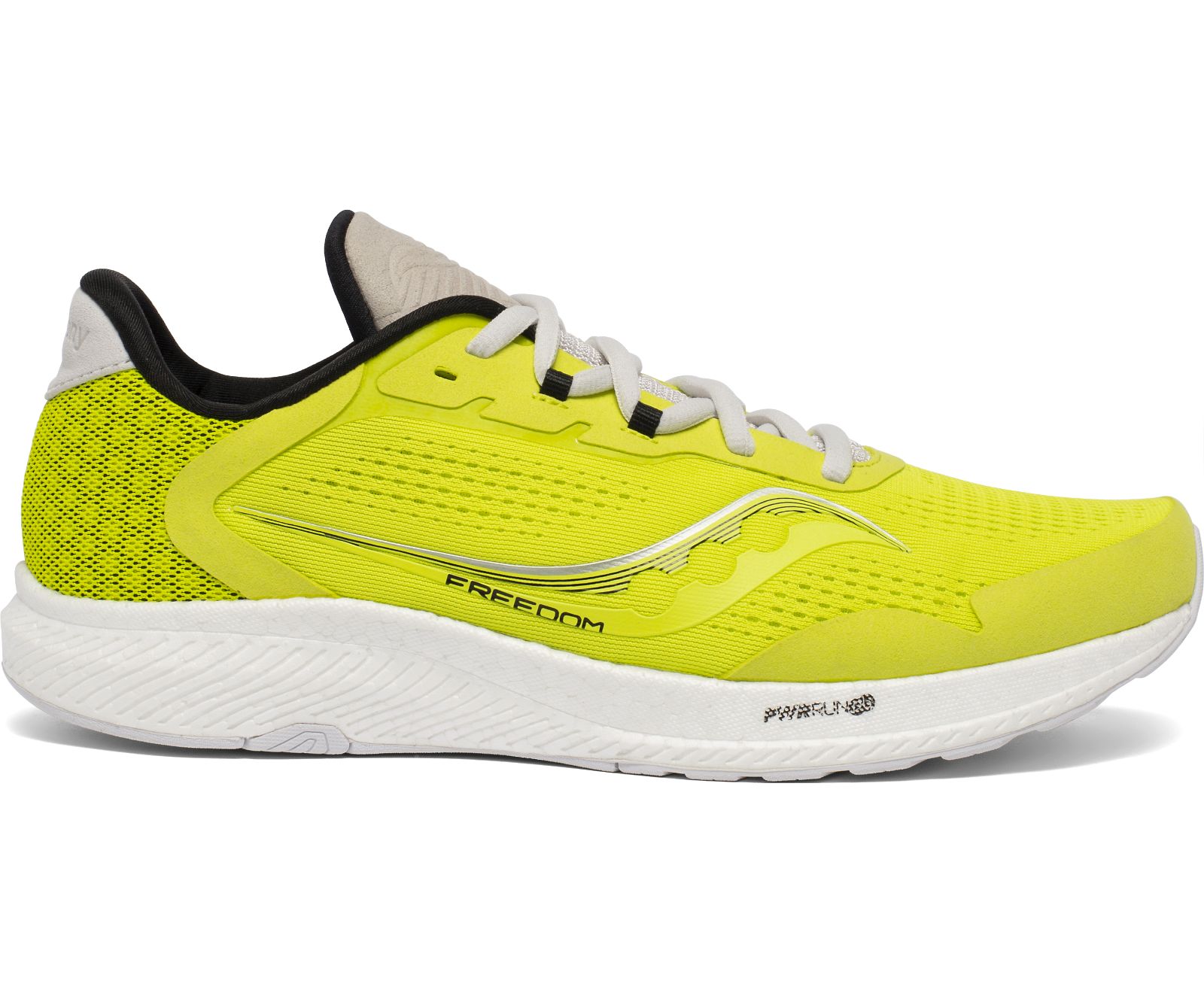 Yellow Men\'s Saucony Freedom 4 Running Shoes | 8120-LVIOR