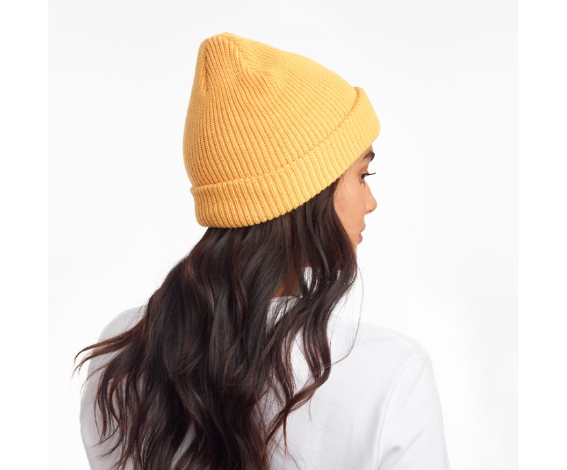 Yellow Women's Saucony Rested Beanies | 7925-UWHMX