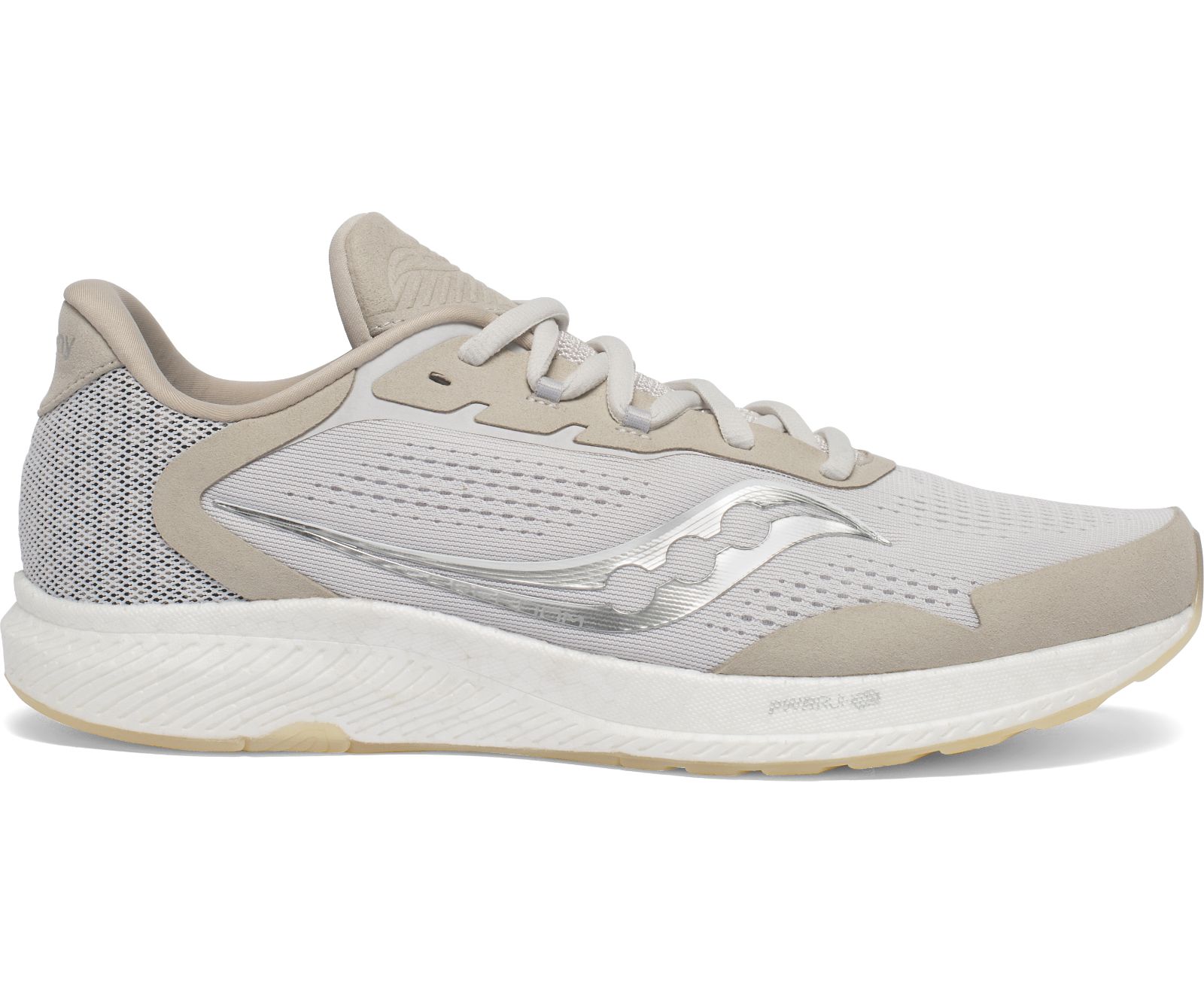 Beige Men's Saucony Freedom 4 Running Shoes | 0478-SDBJL