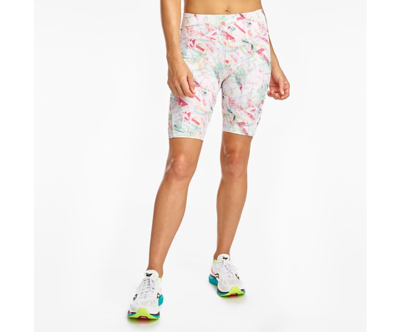 Blue Women's Saucony Fortify 8" Biker Shorts | 0719-JVFBE