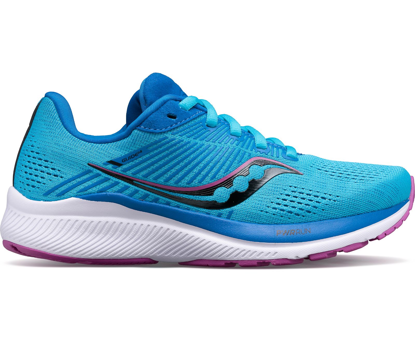 Blue Women's Saucony Guide 14 Running Shoes | 1936-XZMIT