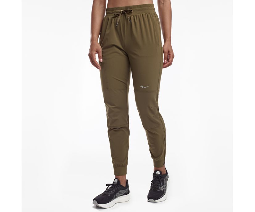 Coffee Women's Saucony Summit Jogger Pants | 2087-YBSVW