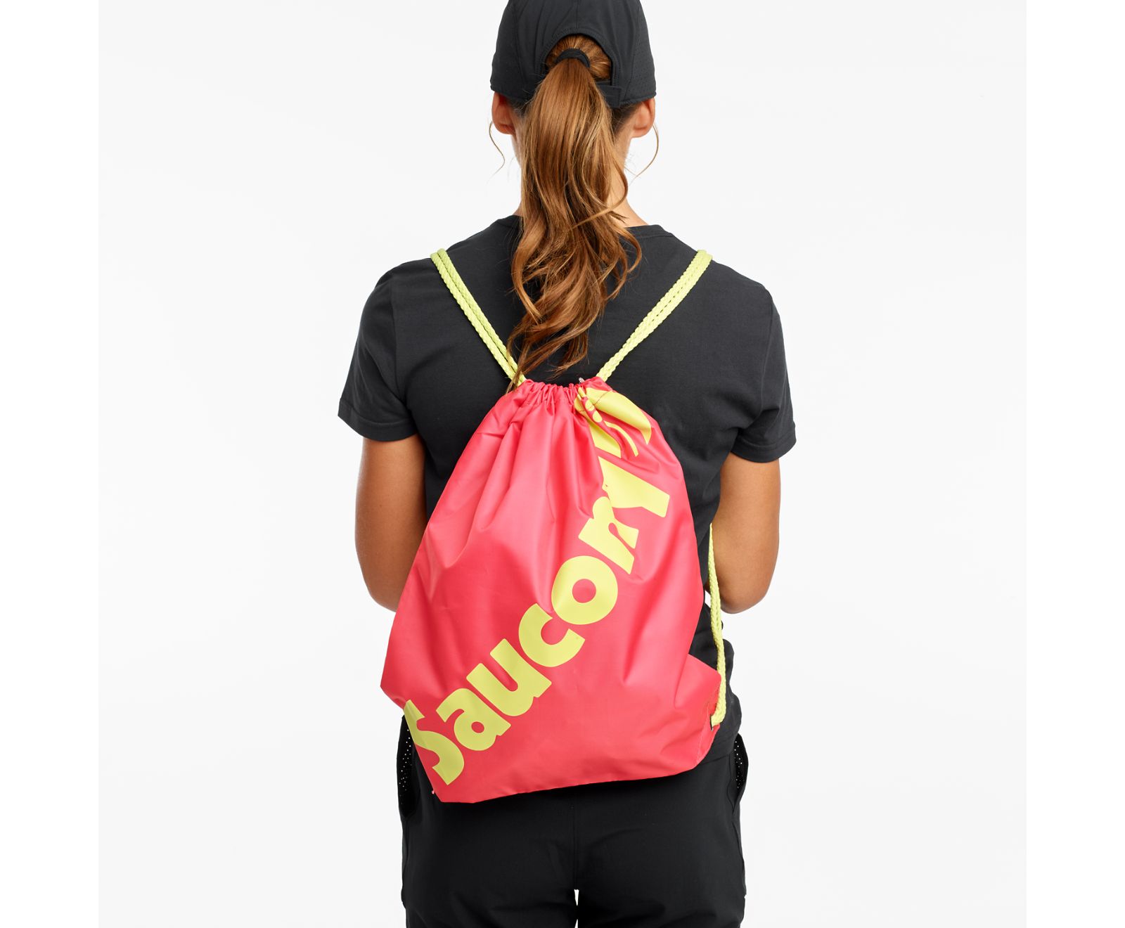 Coral Men's Saucony String Bags | 1542-SFZJA