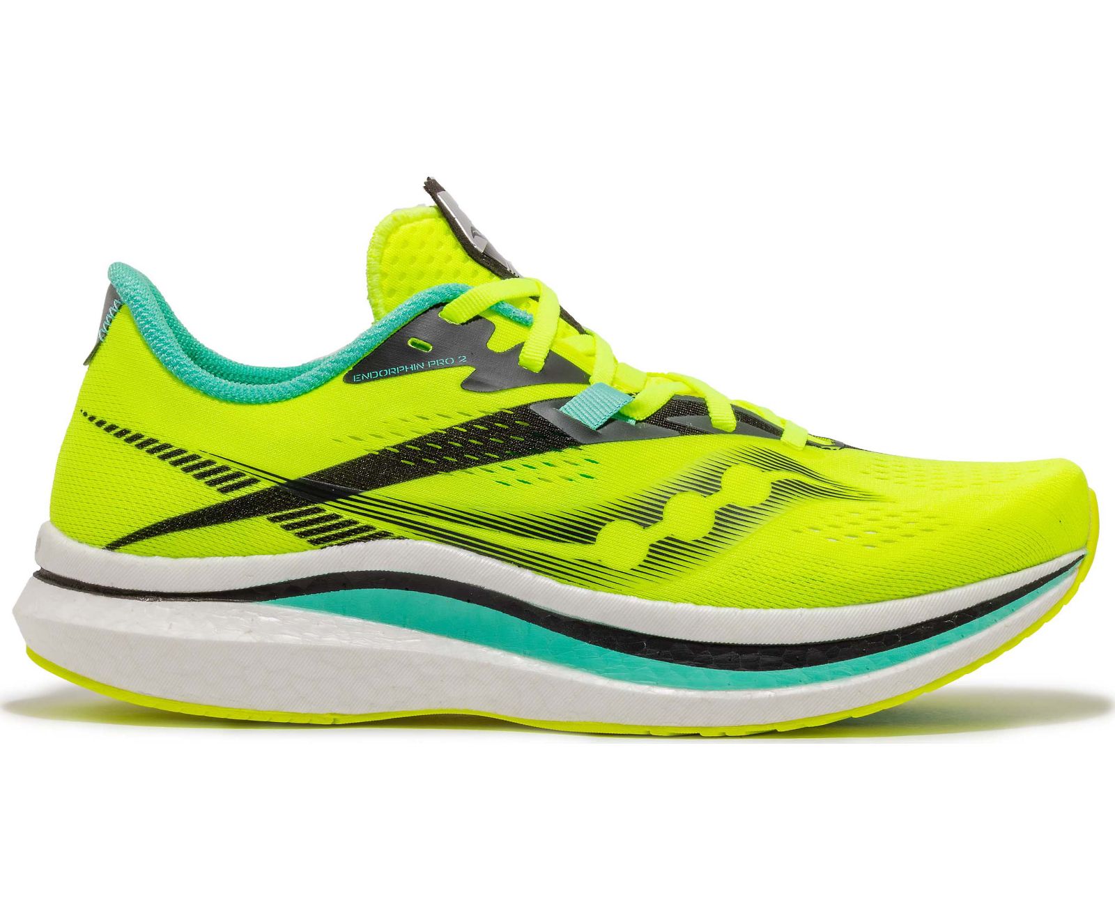 Green Men's Saucony Endorphin Pro 2 Running Shoes | 1904-RGHKB