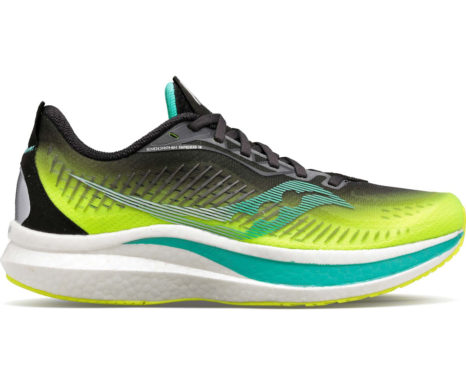 Green Men's Saucony Endorphin Speed 2 Running Shoes | 4618-MZJGR