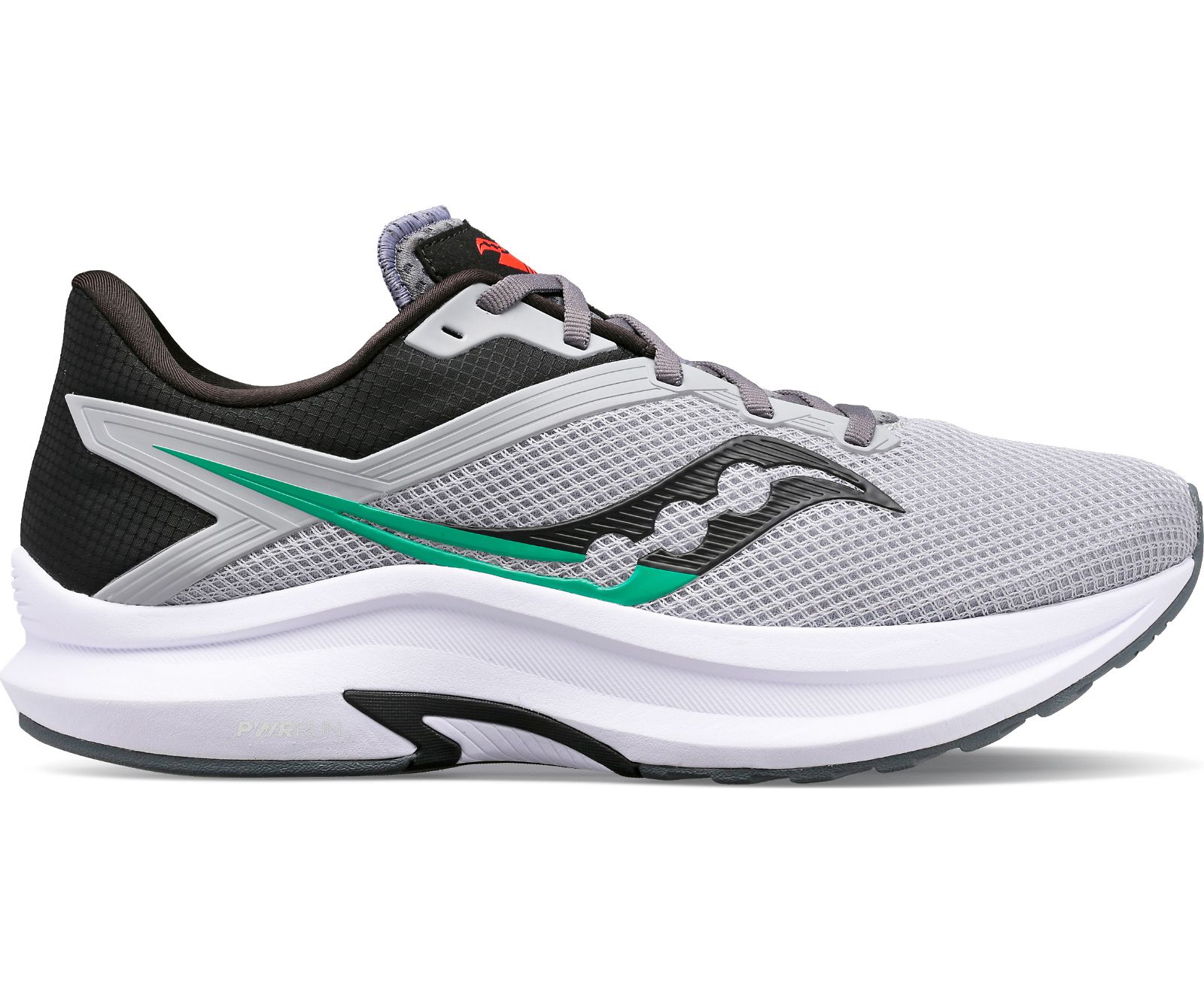 Grey / Black Men's Saucony Axon Running Shoes | 0317-MAROY