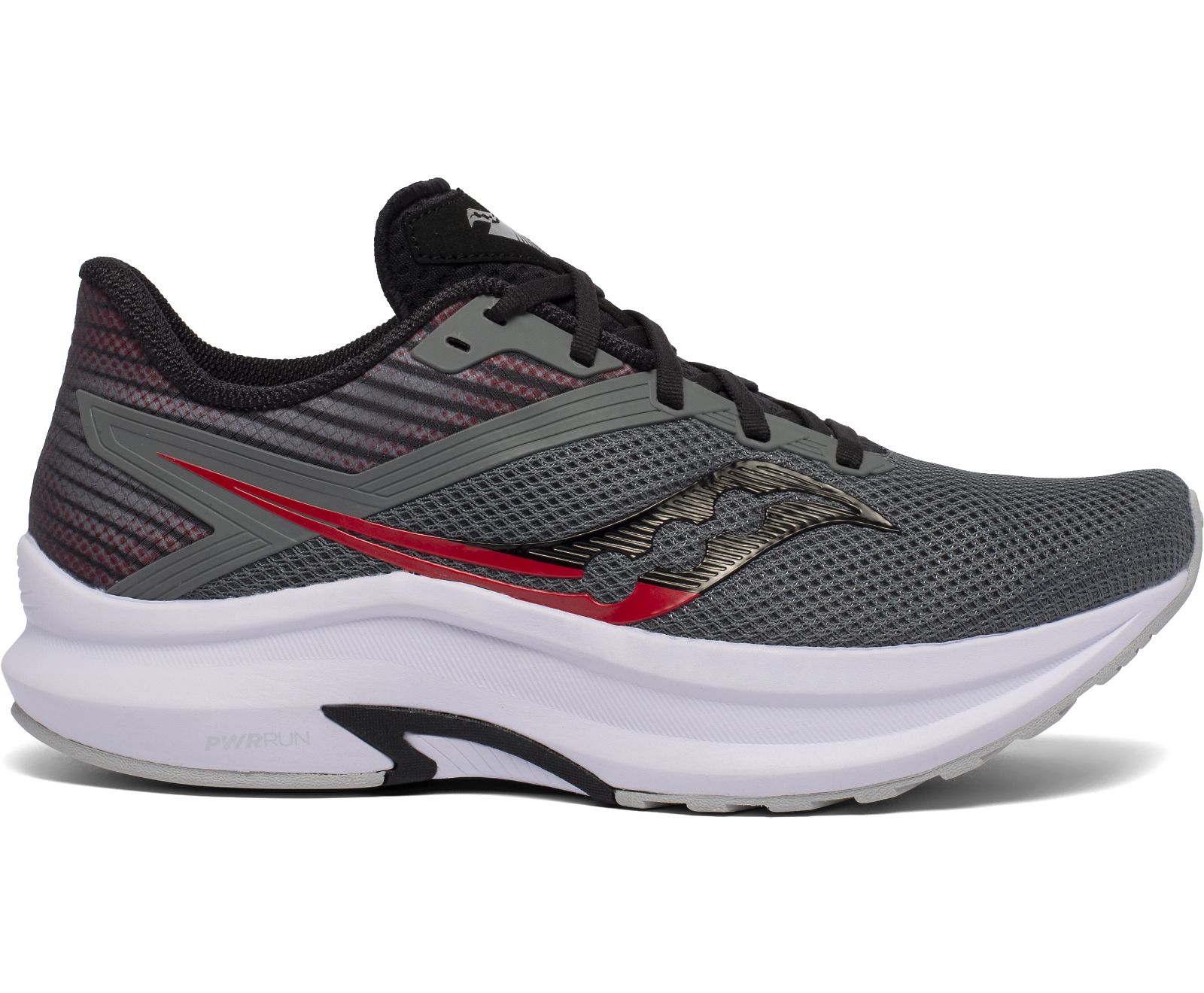 Grey / Black Men's Saucony Axon Running Shoes | 1782-FHYRQ