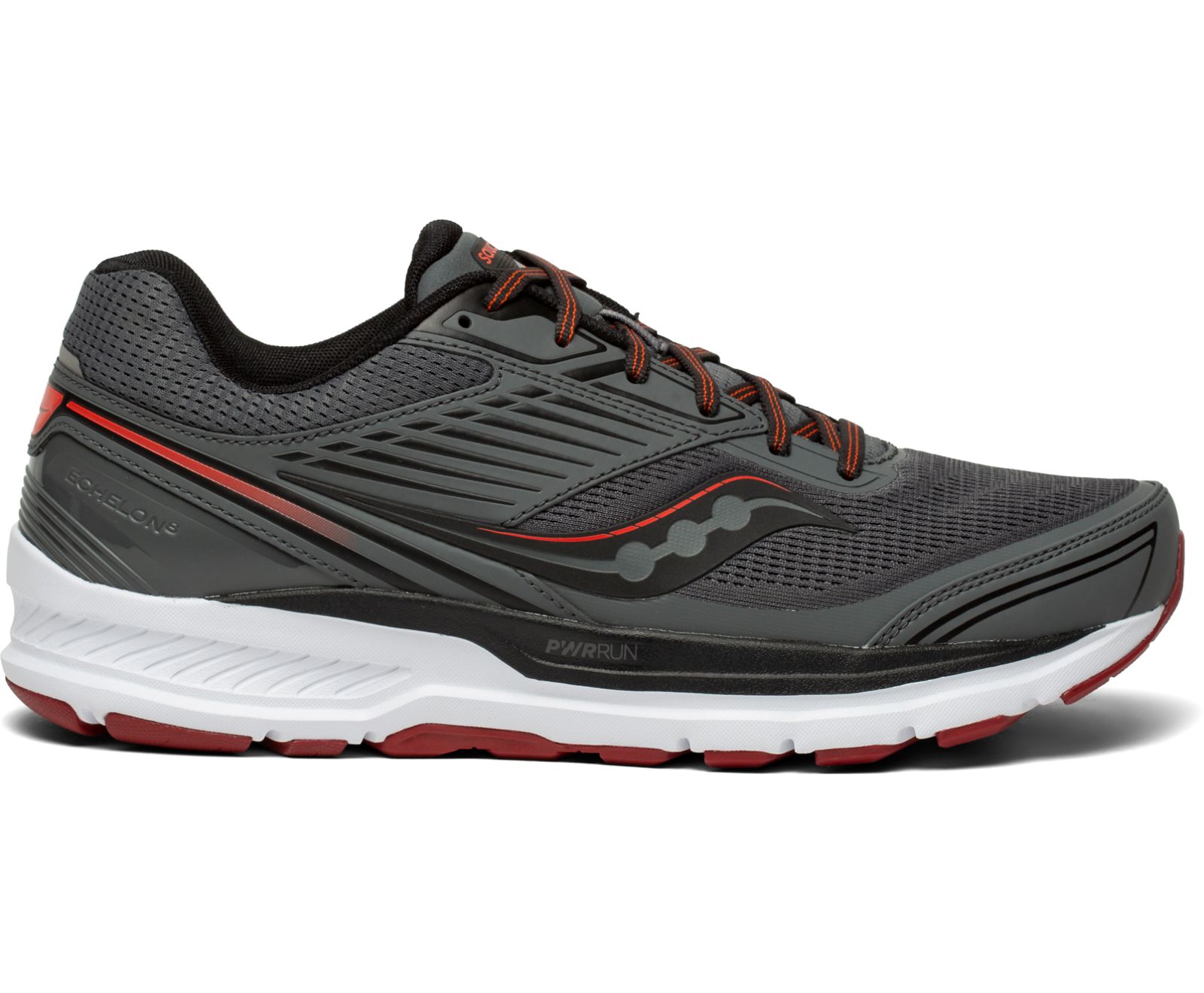 Grey Men's Saucony Echelon 8 Running Shoes | 2965-THGWM