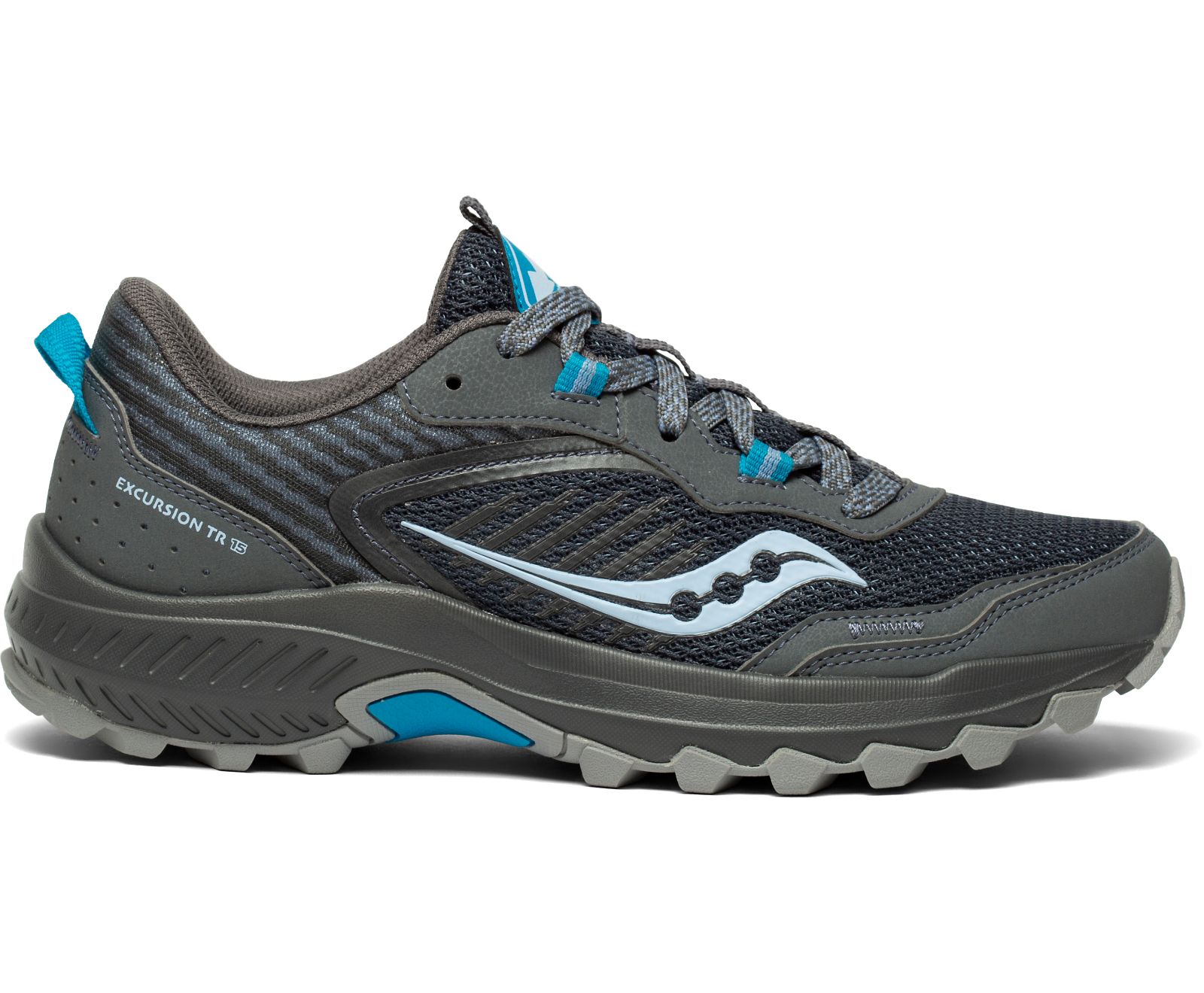 Grey Women's Saucony Excursion Tr15 Trail Running Shoes | 8925-SRHJU