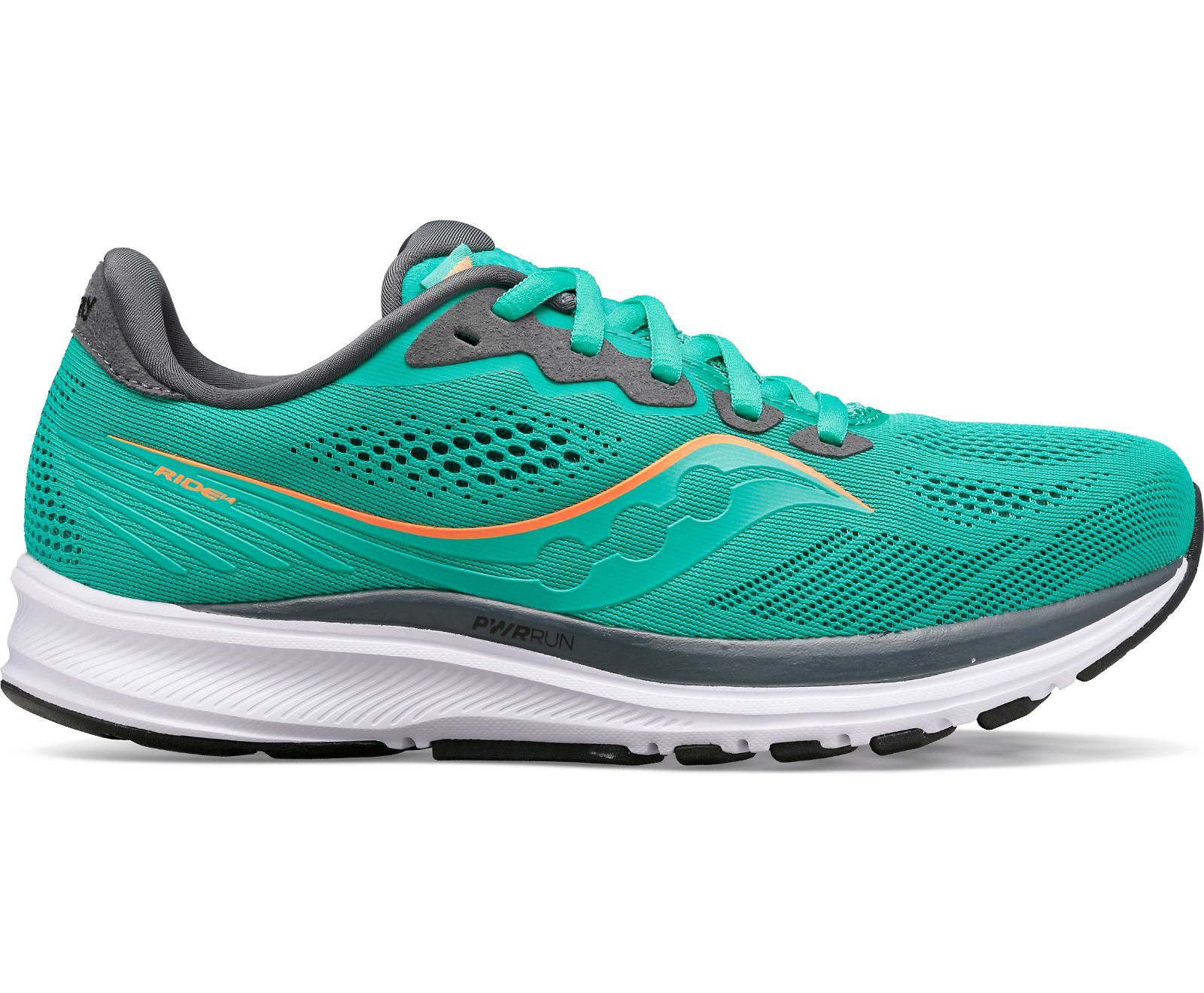 Mint Women's Saucony Ride 14 Running Shoes | 3182-SBQIZ