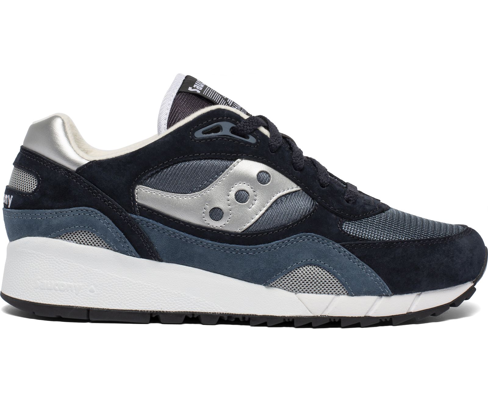 Navy / Silver Men's Saucony Shadow 6000 Originals | 9782-RBWVX