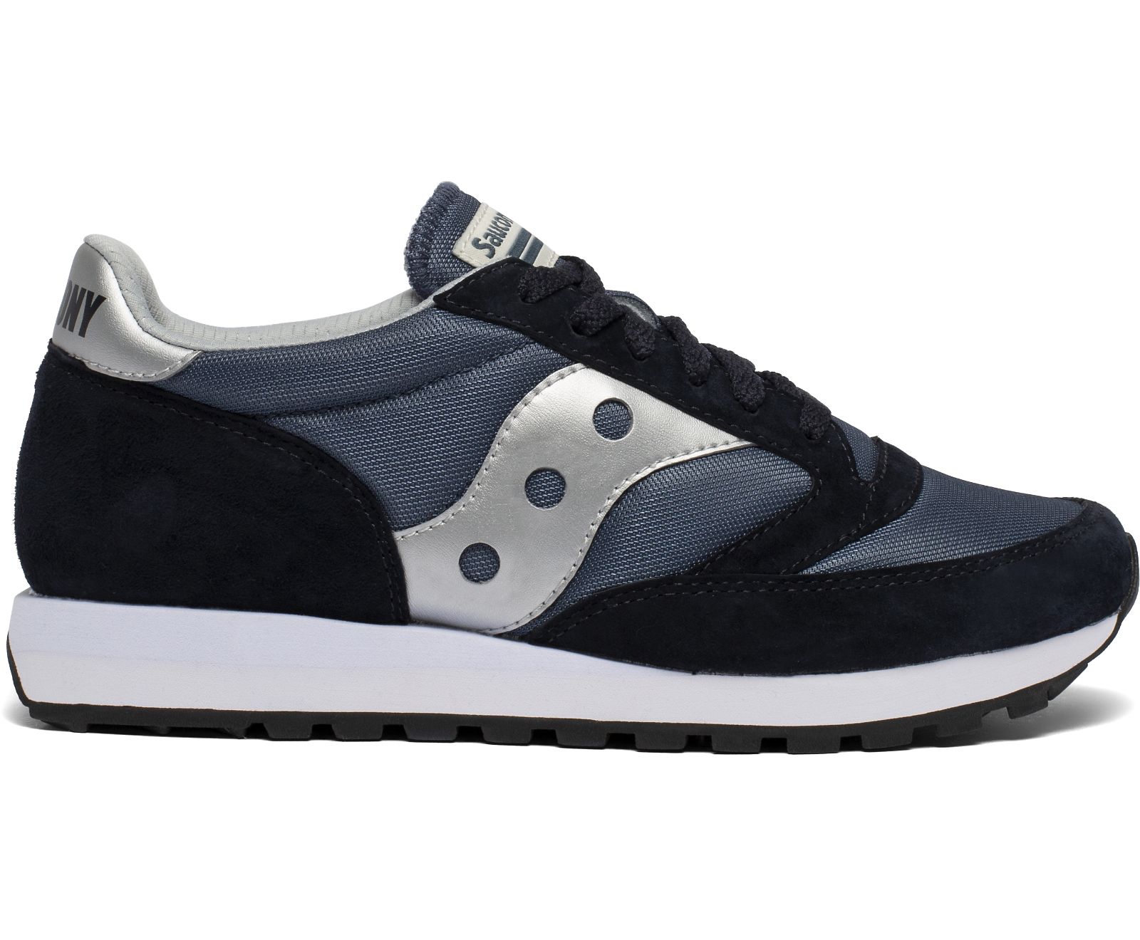 Navy / Silver Women's Saucony Jazz 81 Originals | 8620-NQKSM