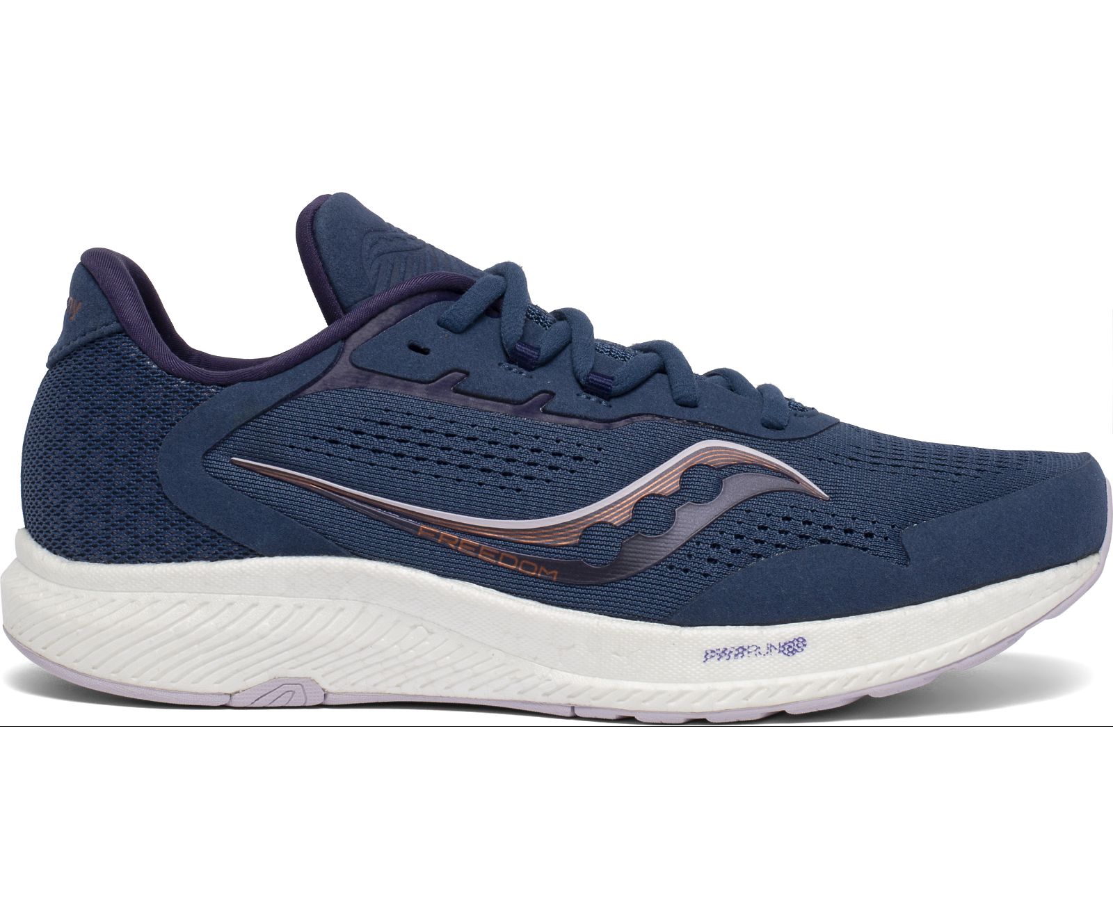 Navy Women's Saucony Freedom 4 Running Shoes | 6459-IOYWN