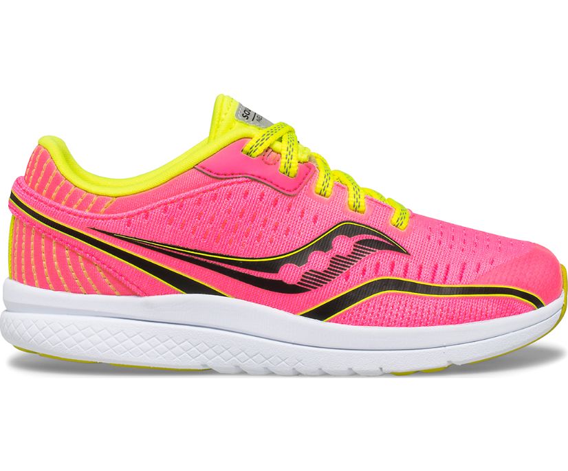 Pink Kids' Saucony Kinvara 11 Sneakers | 1260-BJHDY