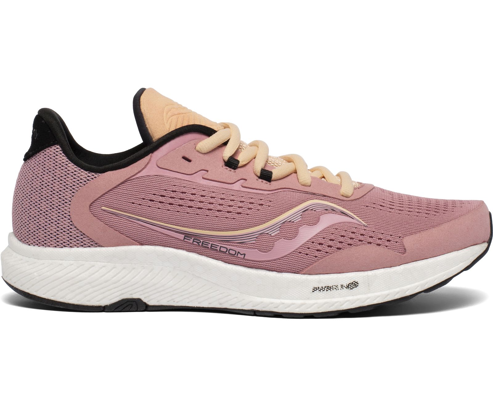 Rose / Orange Women's Saucony Freedom 4 Running Shoes | 3721-ZPEGH