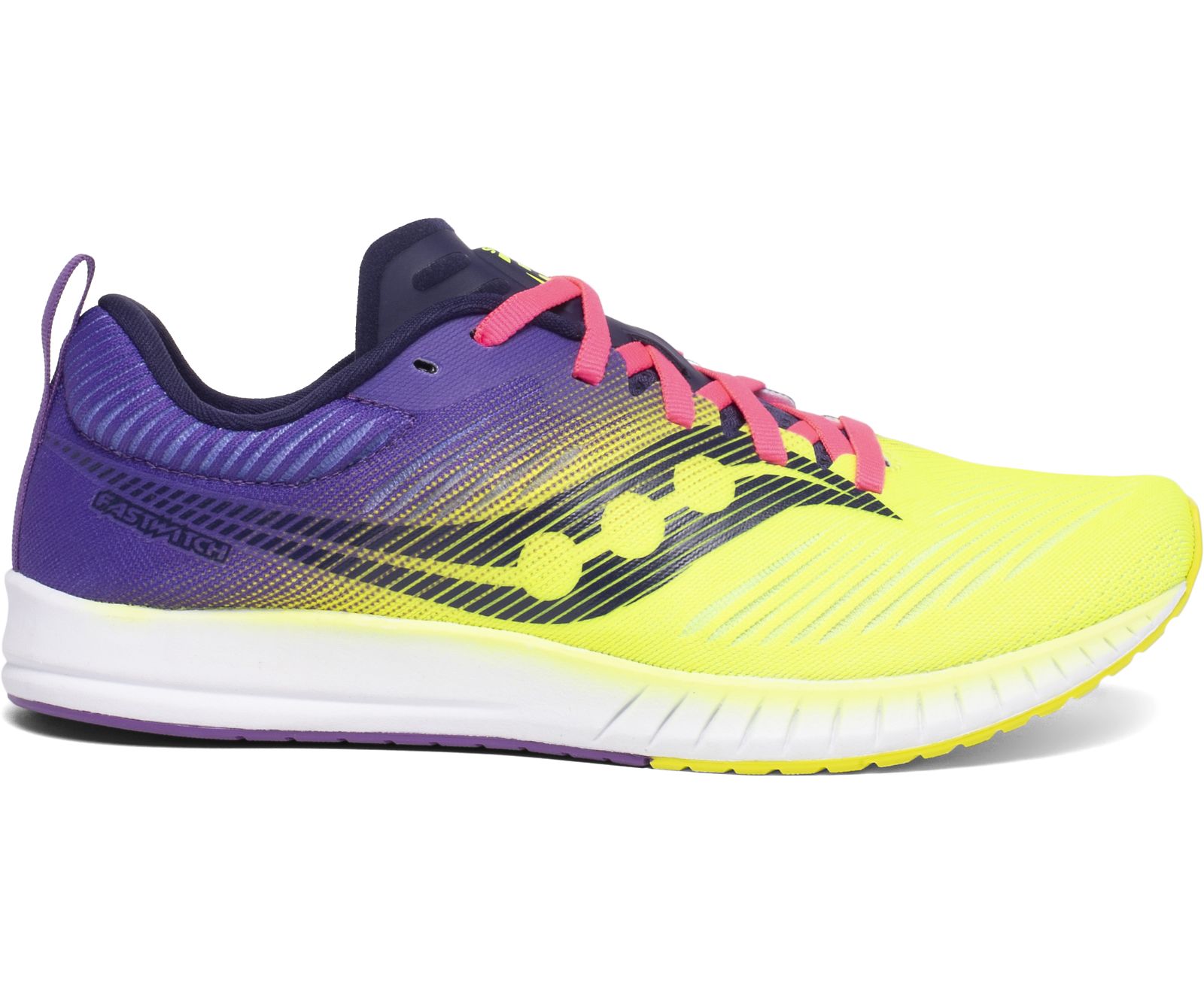 Yellow / Purple Women's Saucony Fastwitch 9 Running Shoes | 1289-MUDGR